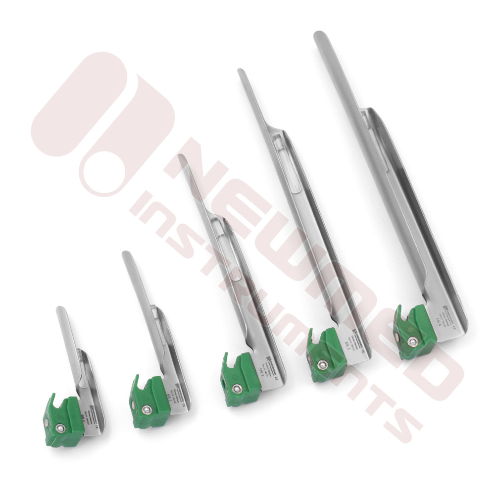 光ファイバー式ディスポーザブル喉頭鏡セット | New Med Instruments